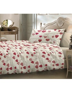 Cuori Love Copripiumino cm 155x200 letto singolo