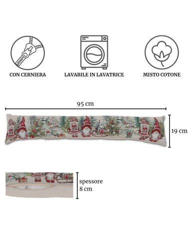 Calado 110 cm. funda acolchada y extraíble escocesa