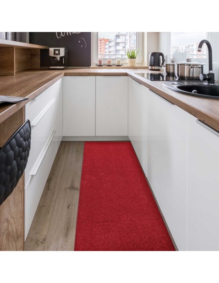 Tapis Runner Lane en résine brute LUREX RED CARPET