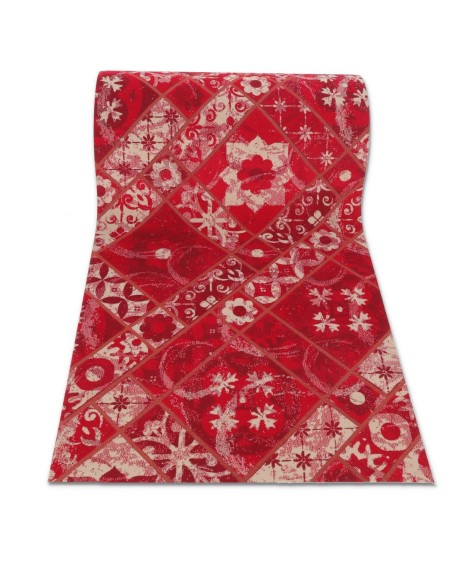 Tapis d’allée antidérapant H67 cm. ROSONE ROSSO