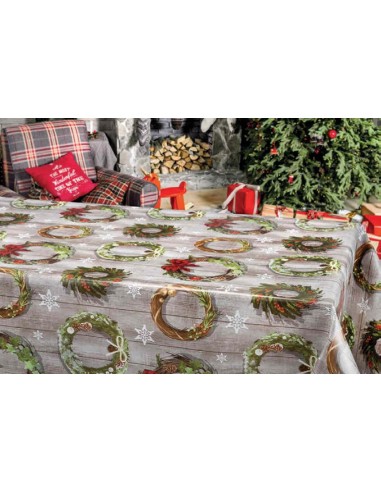 Mantel italiano plastificado NATALE