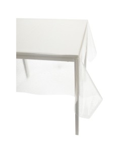 Tovaglia  trasparente plastificata italiana GLITTER