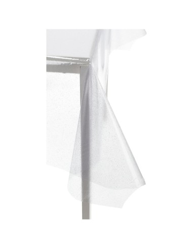 Nappe italienne transparente plastifiée GLITTER