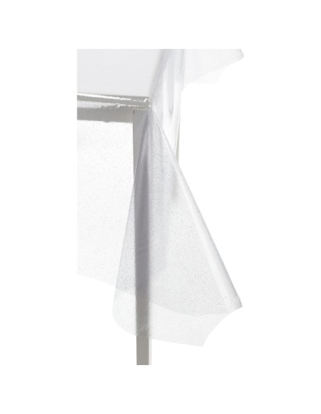 Nappe italienne transparente plastifiée GLITTER