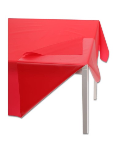 Mantel de plástico, funda, lámina multiusos GOFRADO SÓLIDO COLOR H130 cm.