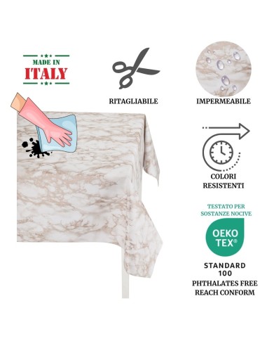 Mantel italiano plastificado NATALE