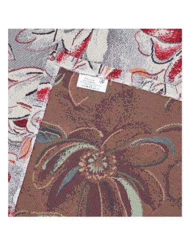 Nappe nappe nappe élégant tissu jacquard PIVOINE