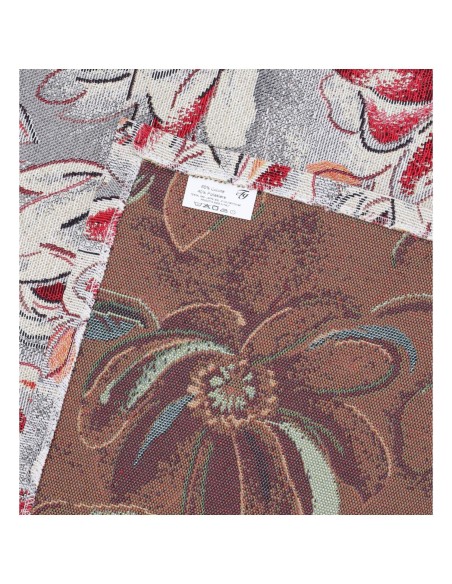 Nappe nappe nappe élégant tissu jacquard PIVOINE