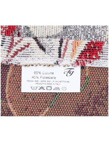 Tovaglia copritavolo elegante tessuto jacquard PEONIA