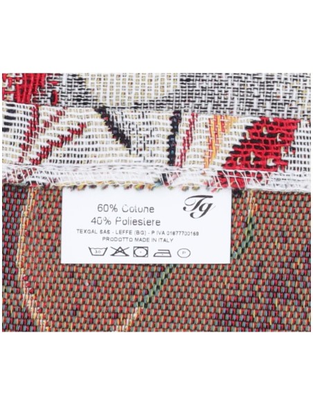 Tovaglia copritavolo elegante tessuto jacquard PEONIA