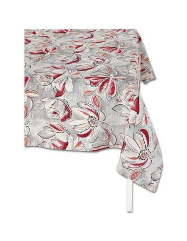 Mantel mantel elegante tejido jacquard PEONY