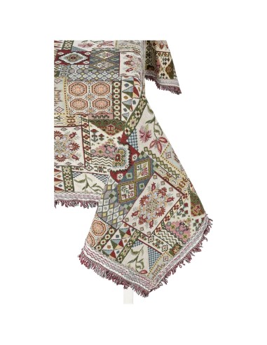 Tovaglia copritavolo elegante tessuto GOBELIN jacquard AURORA X