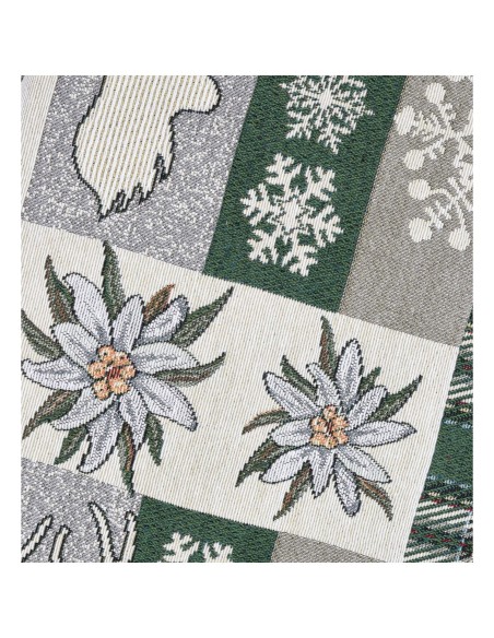 Tovaglia copritavolo tappeto tavolo GOBELIN jacquard EDELWEISS