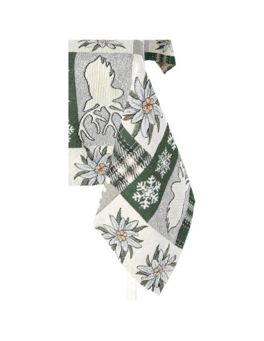 Nappe nappe nappe tapis de table GOBELIN jacquard EDELWEISS