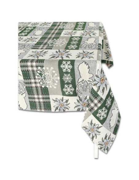 Tischdecke Tischdecke Tischdecke Tischteppich GOBELIN Jacquard EDELWEISS