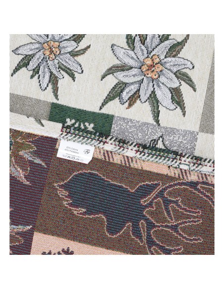 Mantel mantel cubremesa alfombra GOBELIN jacquard EDELWEISS