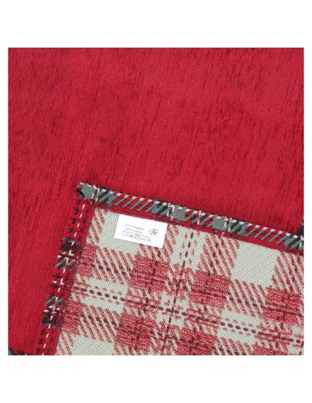 Tafelaufsatz, Läufer, Tischdecke, Jacquard, Tischdecke aus Chenille, TARTAN