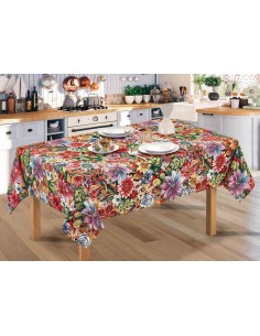 Nappe lourde nappe en tissu jacquard TROPICAL 2