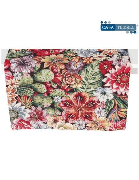 Centrotavola, runner jacquard piazzato alta definizione TROPICAL