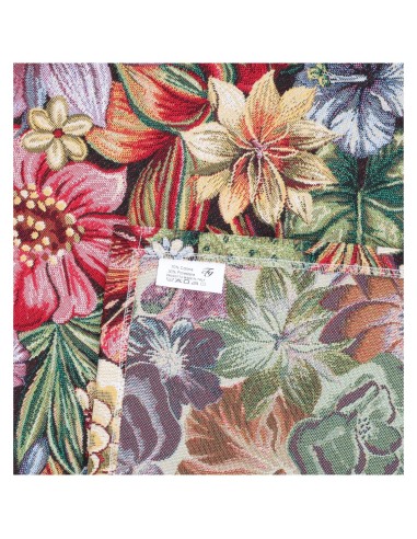 Mittelstück, hochauflösend platzierter Jacquard-Läufer TROPICAL
