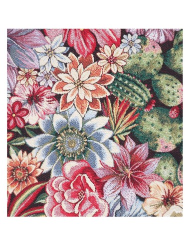 Mittelstück, hochauflösend platzierter Jacquard-Läufer TROPICAL