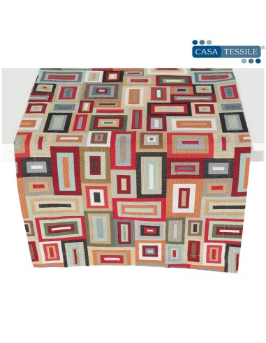 Centrotavola, runner jacquard piazzato alta definizione FENIX