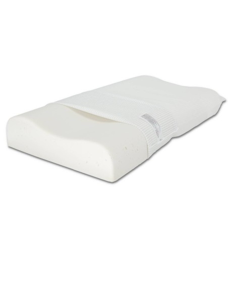 Guanciale a doppia onda cuscino in viscolattice cm 42x72