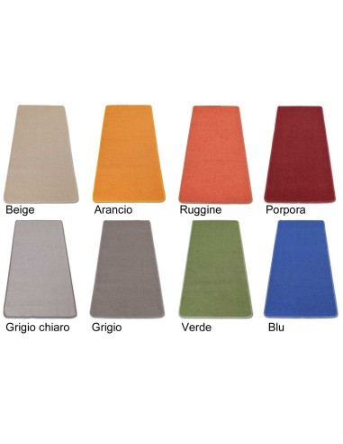 Intreccio tappeto passatoia jacquard ciniglia varie misure