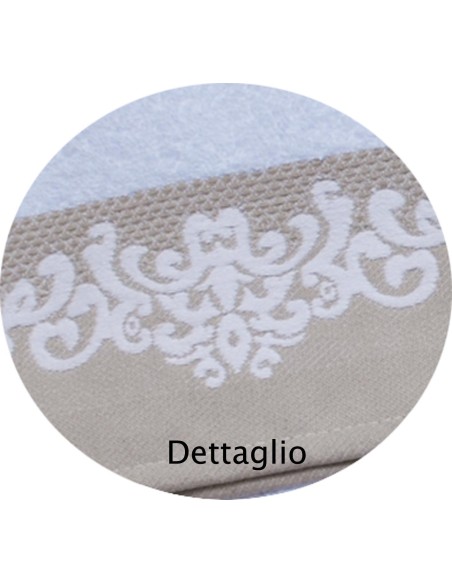 Dea paire de serviettes de ratine de coton