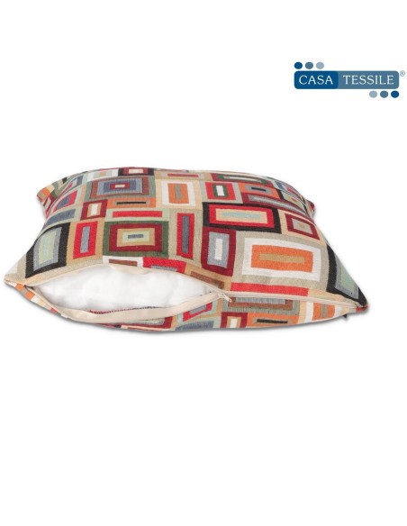 Fodera cuscino divano in ciniglia FENIX 40X40 cm.