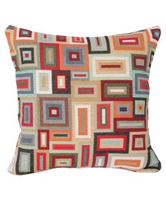 Housse de coussin de canapé en chenille FENIX 40X40 cm.