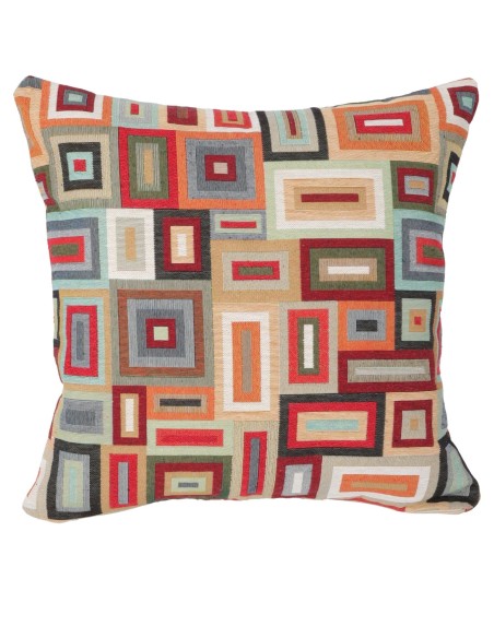 Housse de coussin de canapé en chenille FENIX 40X40 cm.