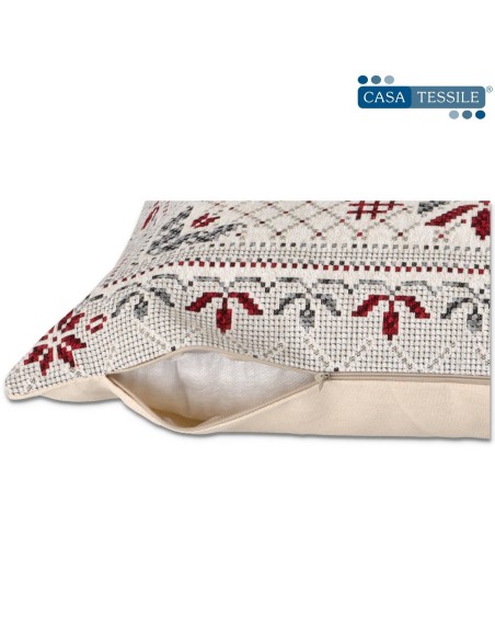 Housse de coussin de canapé en chenille TRICOT
