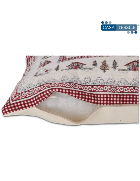 Fodera cuscino divano in ciniglia TRICOT