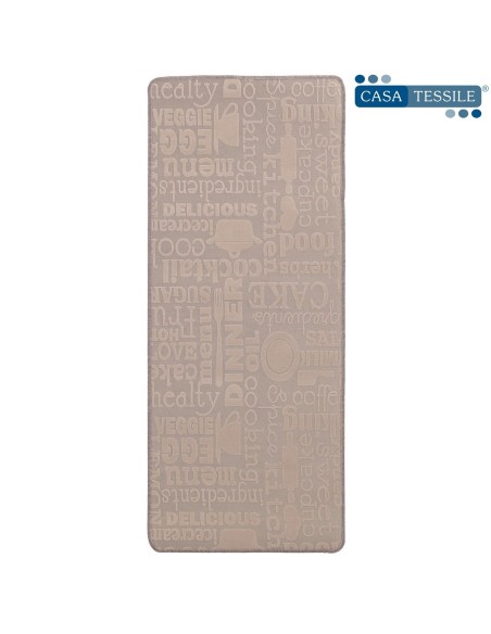 Alfombra de cocina antideslizante con pasillo de 50 cm de ancho. MIRALUX