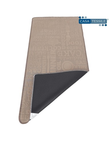 Tappeto cucina antiscivolo corsia larga 50 cm. MIRALUX