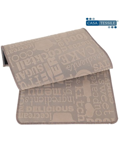 Tappeto cucina antiscivolo corsia larga 50 cm. MIRALUX