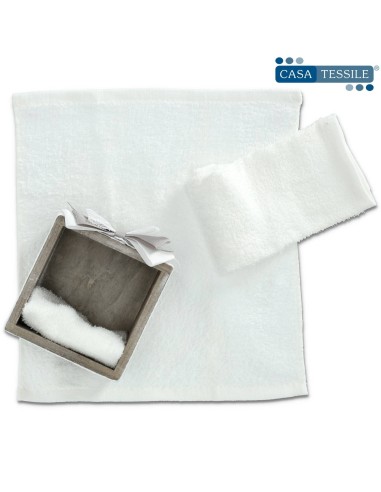 Juego de toallitas de baño 3 uds. con cesta GIULI