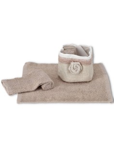 Set mit 4 NANTES Badezimmerwaschbecken mit Korb