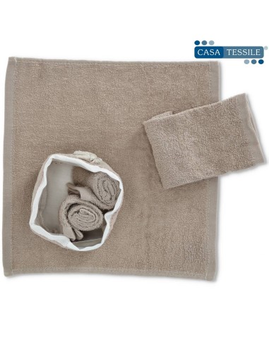 Lot de 4 vasques de salle de bain NANTES avec panier