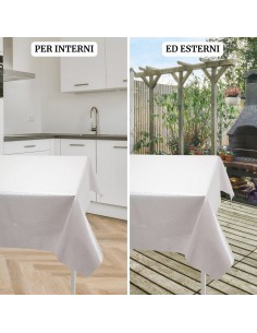 Italienische kunststoffbeschichtete Tischdecke CROCODILE 2