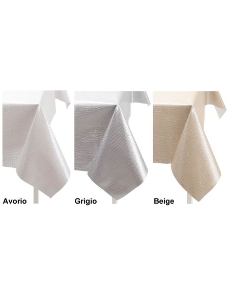 Nappe italienne plastifiée CROCODILE