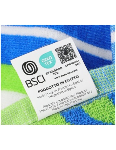 Telo mare cotone jacquard 90X165 cm. STELLE MARINE