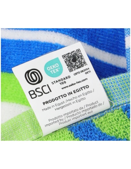 Telo mare cotone jacquard 90X165 cm. STELLE MARINE