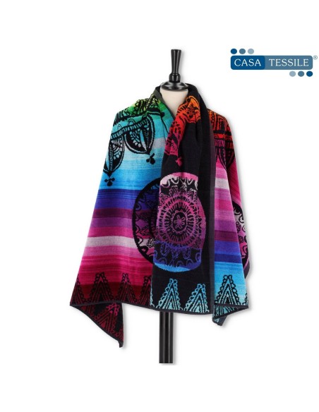 Telo mare cotone jacquard 90X165 cm. DEHLI