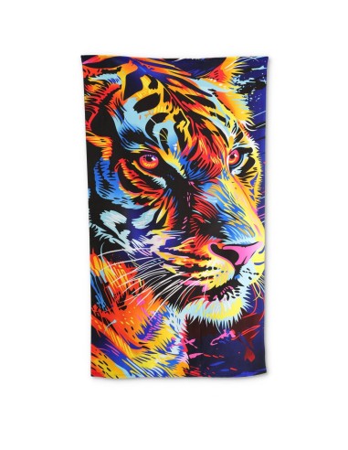 Serviette de plage en éponge microfibre 100x180 cm. MAUI