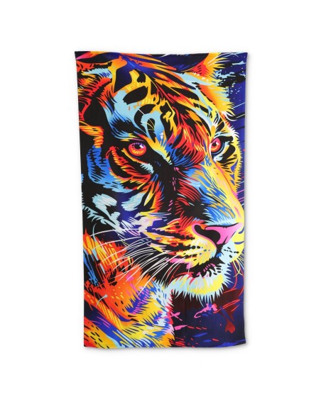 Serviette de plage en éponge microfibre 100x180 cm. MAUI