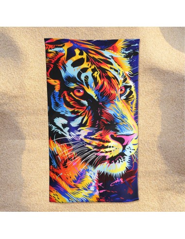 Serviette de plage en éponge microfibre 100x180 cm. MAUI