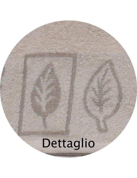 Edera paire de serviettes de ratine de coton