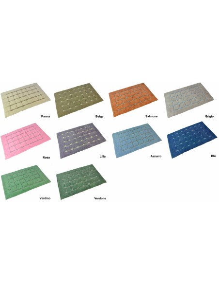 Elba mesures de tapis de salle de bain